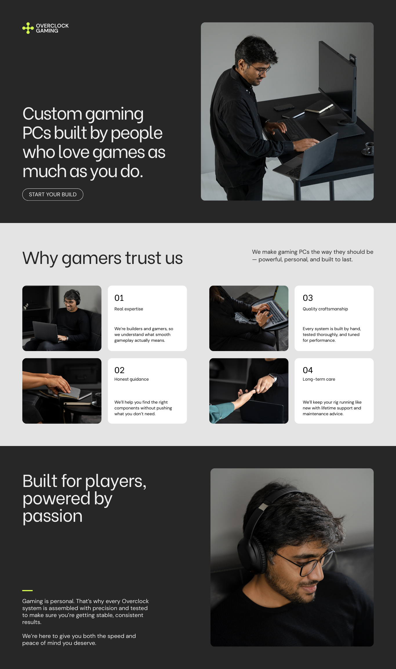 Neon-style tech banner